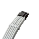 CableMod C-Series Pro ModMesh 12V-2x6-Kabel, Sleeved, 16-Pin zu 4x 8-Pin, für Corsair Type 4 und 3 PSUs - weiß, 60cm
