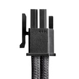 CableMod C-Series Pro ModMesh Kabelset, 2x 12V-2x6-Kabel, StealthSense, für Corsair Type 5 RMx Shift PSUs - carbon, 65cm