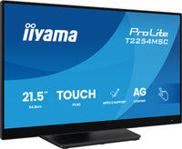 iiyama T2254MSC-B2AG Computerbildschirm 54,6 cm (21.5") 1920 x 1080 Pixel Full HD LED Touchscreen Schwarz