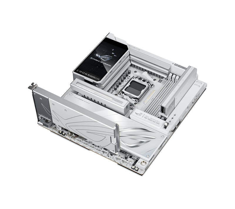 ASUS ROG CROSSHAIR X870E GLACIAL AMD X870E Sockel AM5 Erweitertes ATX
