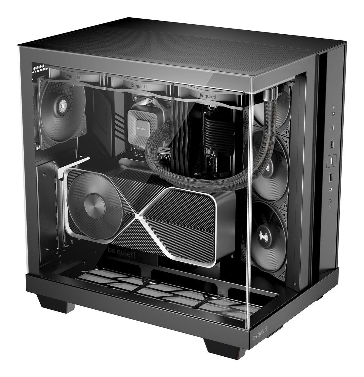 be quiet! Light Base 500 Midi Tower Schwarz
