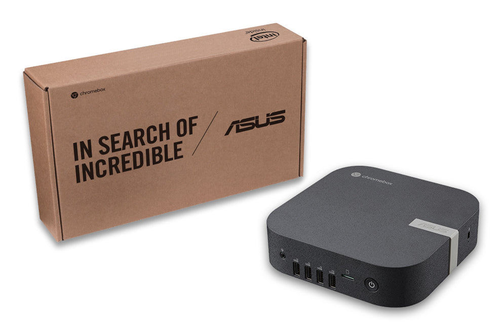 ASUS Chromebox CHROMEBOX6-S7009UN Intel Core 7 150U 8 GB DDR5-SDRAM SSD ChromeOS Mini PC Mini-PC Schwarz