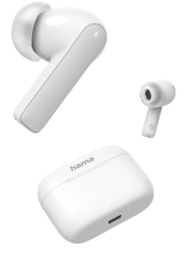 Hama Passion Clear II Kopfhörer True Wireless Stereo (TWS) im Ohr Anrufe/Musik Bluetooth Weiß