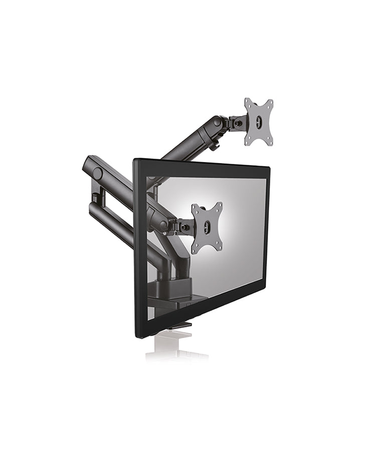 ICY BOX IB-MS314-T, Monitorständer mit Tischhalterung für zwei Monitore bis zu 32’’ (81 cm)