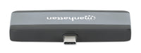 Manhattan 190404 laptop-dockingstation & portreplikator Kabelgebunden USB 3.2 Gen 2 (3.1 Gen 2) Type-C Grau