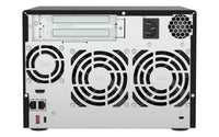 QNAP QVP-63B NAS & Serveur de stockage Tour Intel® Core™ i3 16 Go DDR4 0 To Noir