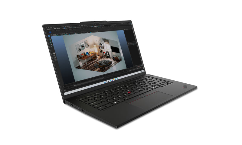 Lenovo ThinkPad P14s Gen 5 (Intel) Intel Core Ultra 7 165H Laptop 36,8 cm (14.5") 3K 64 GB DDR5-SDRAM 2 TB SSD NVIDIA RTX 500 Ada Wi-Fi 6E (802.11ax) Windows 11 Pro Deutsch Schwarz