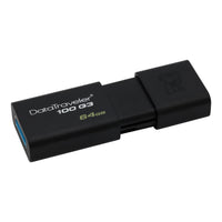 Kingston Technology DataTraveler 100 G3 USB-Stick 64 GB USB Typ-A 3.2 Gen 1 (3.1 Gen 1) Schwarz