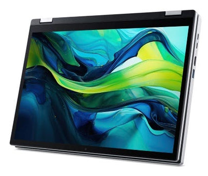 Acer Aspire Go Spin 14 AGSP14-31PT-36R6 Intel Core 3 N355 Hybrid (2-in-1) 35,6 cm (14") Touchscreen WUXGA 16 GB LPDDR5-SDRAM 512 GB SSD Wi-Fi 6 (802.11ax) Windows 11 Home Deutsch Silber
