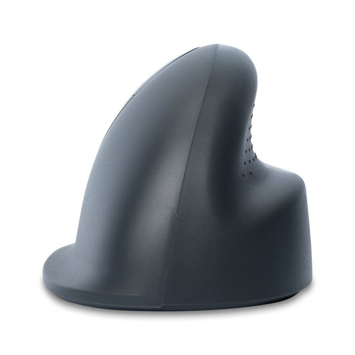 R-Go Tools Vertikale Maus R-Go HE Basic, ergonomische Maus, mittel (Handlänge 165–185 mm), für Linkshänder, Bluetooth