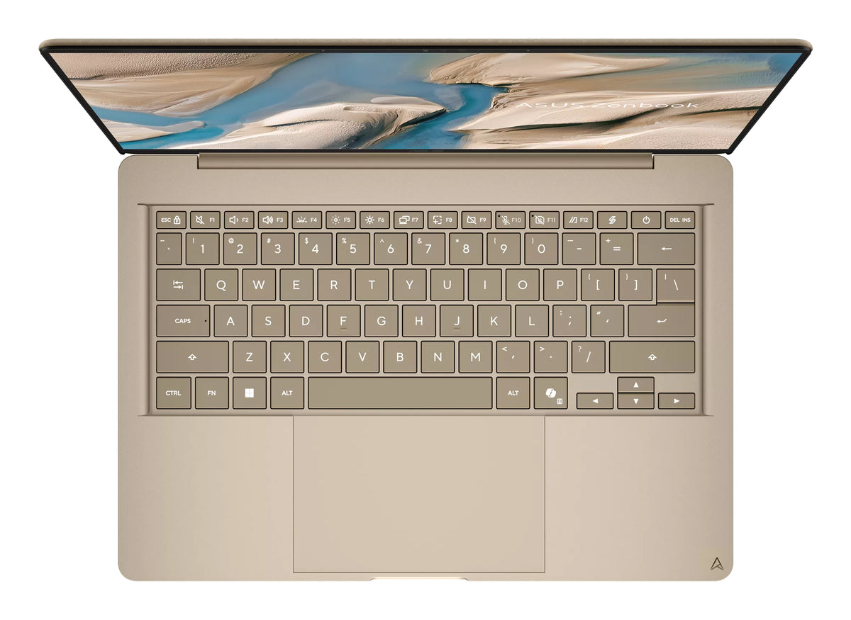 ASUS Zenbook 14 UX3480QA-U1160W Copilot+ PC Snapdragon X1-26-100 Laptop 35,6 cm (14") WUXGA 8 GB LPDDR5x-SDRAM 256 GB SSD Wi-Fi 6E (802.11ax) Windows 11 Home Beige