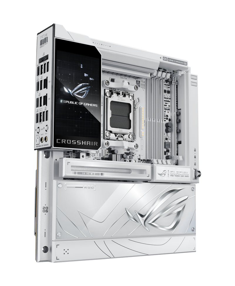 ASUS ROG CROSSHAIR X870E GLACIAL AMD X870E Sockel AM5 Erweitertes ATX