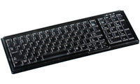 Contour Design Active Key Contour Industrietastatur IP68 Kompakt Kabelgebunden Schwarz DE C7000