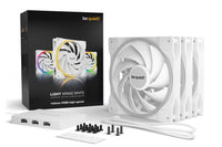 be quiet! Light Wings White | 140mm PWM high-speed Triple-Pack Computergehäuse Ventilator 14 cm Weiß 3 Stück(e)