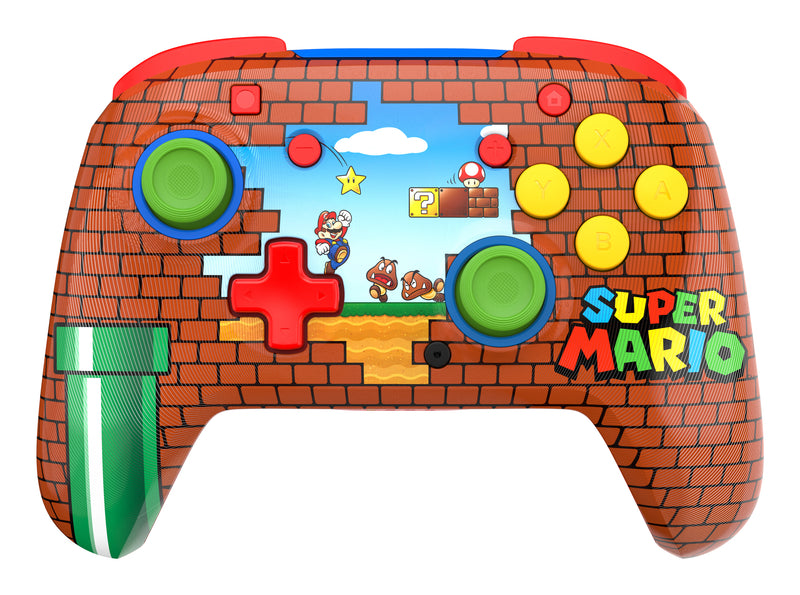 Turtle Beach Rematch Wireless Controller: Mario Bricks Reveal – Offiziell Lizenziert von Nintendo für Nintendo Switch 2 und 1 - C Button nicht vorhanden
