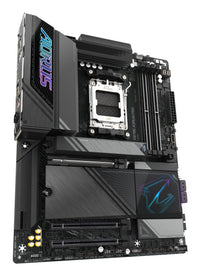 GIGABYTE X870E AORUS PRO Mainboard - Unterstützt AMD Ryzen 9000 CPUs, 16+2+2 Phasen digitales VRM, bis zu 8000MHz DDR5 (OC), 3xPCIe 5.0 + 1xPCIe 4.0, Wi-Fi 7, 2.5GbE LAN, USB 4