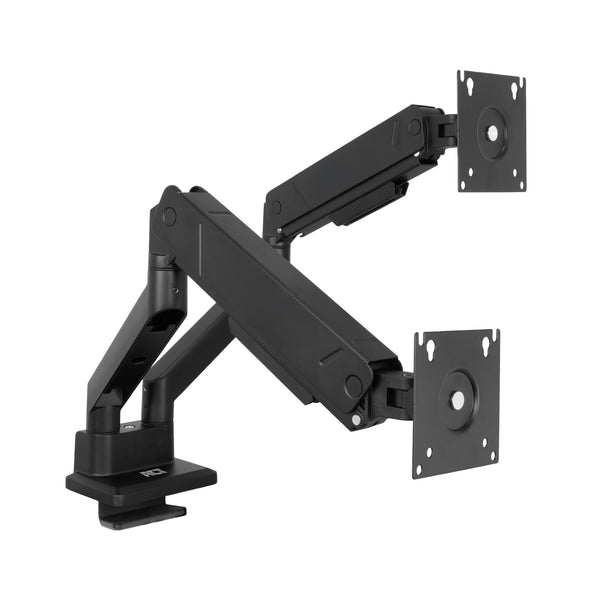 ACT Monitor-Tischhalterung mit Gasdruckfeder, 2 Bildschirme bis zu 32", VESA
