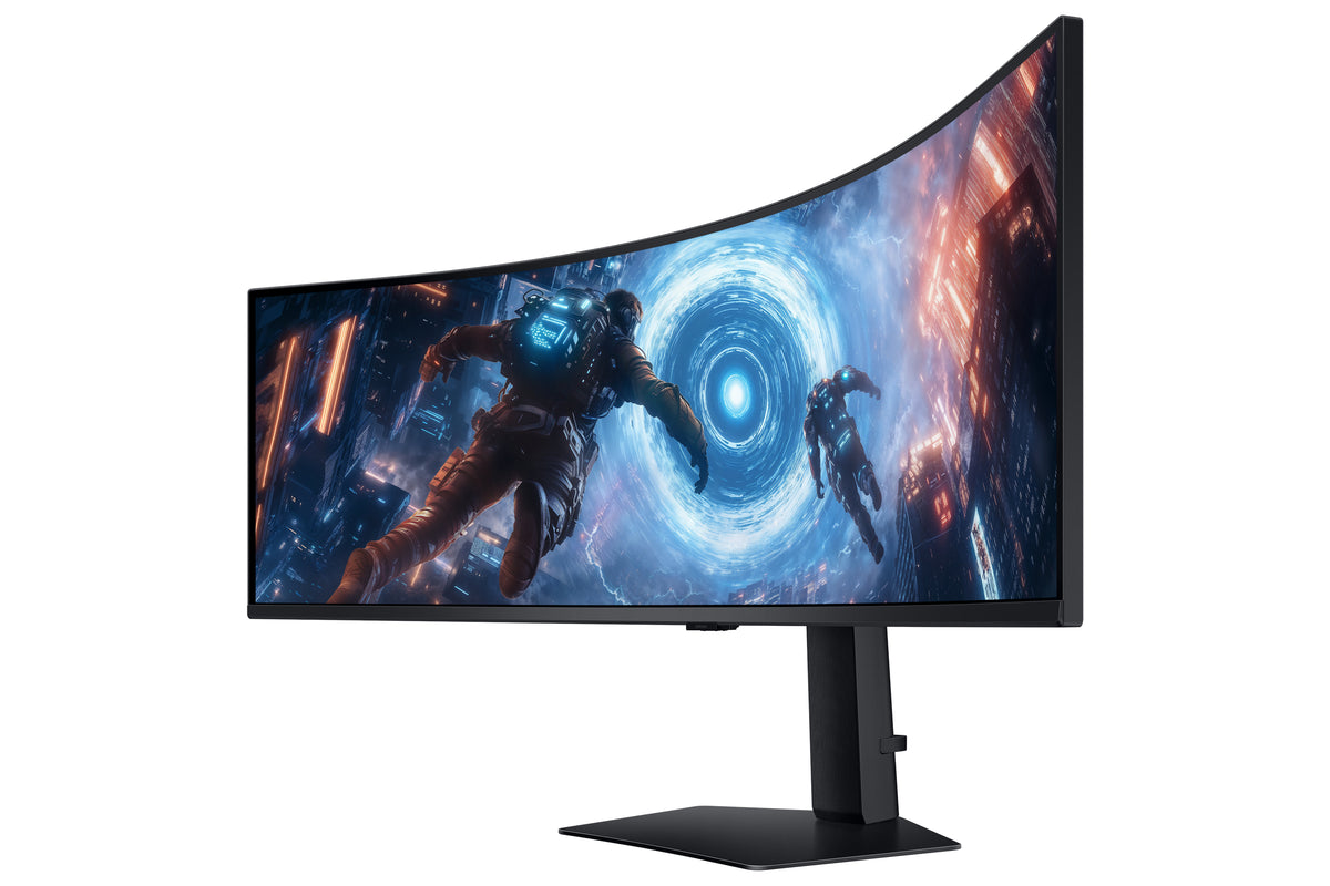 Samsung G91F Computerbildschirm 124,5 cm (49") 5120 x 1440 Pixel Dual QHD LCD Schwarz