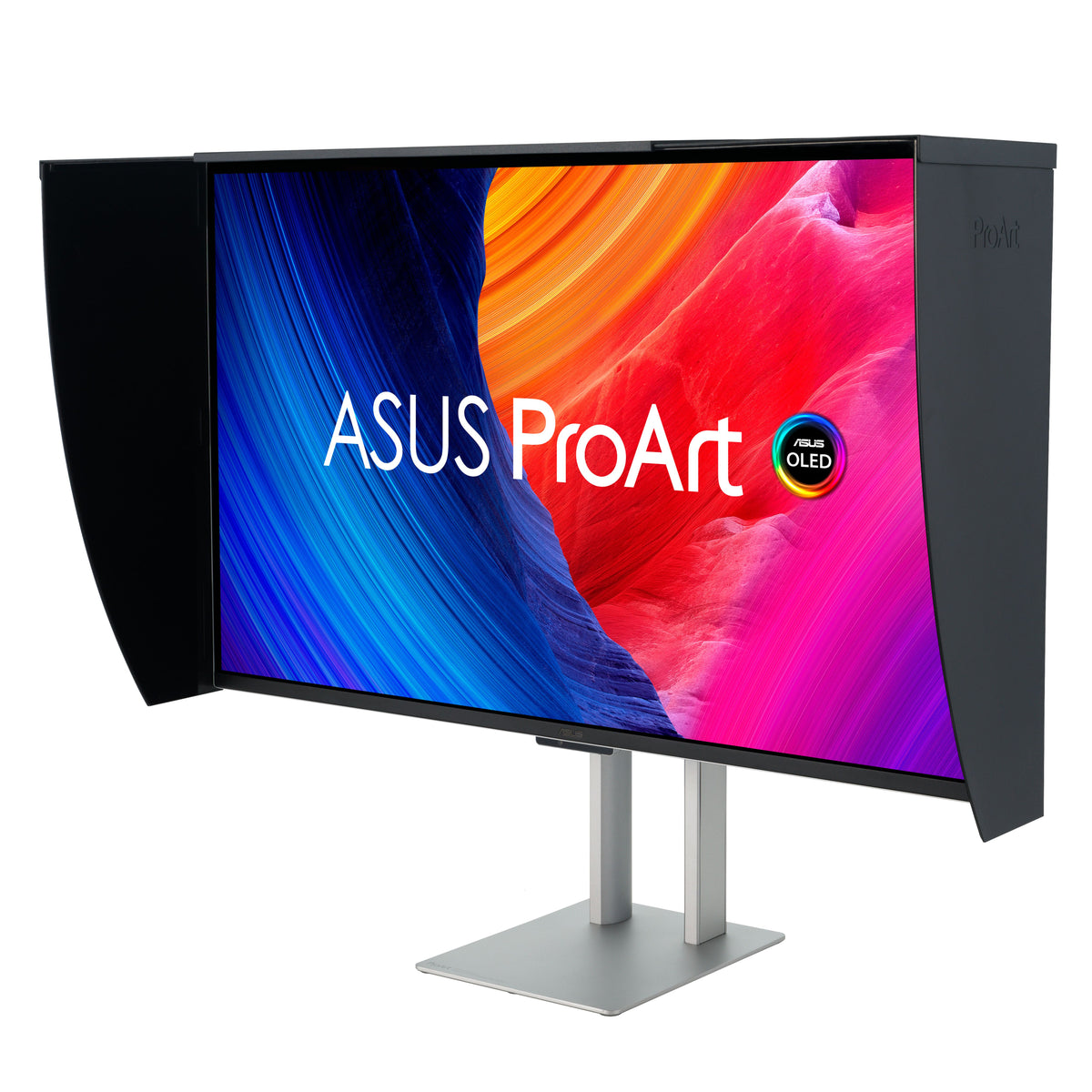 ASUS ProArt OLED PA32UCDMR-K Computerbildschirm 80 cm (31.5") 3840 x 2160 Pixel 4K Ultra HD QD-OLED Schwarz, Silber