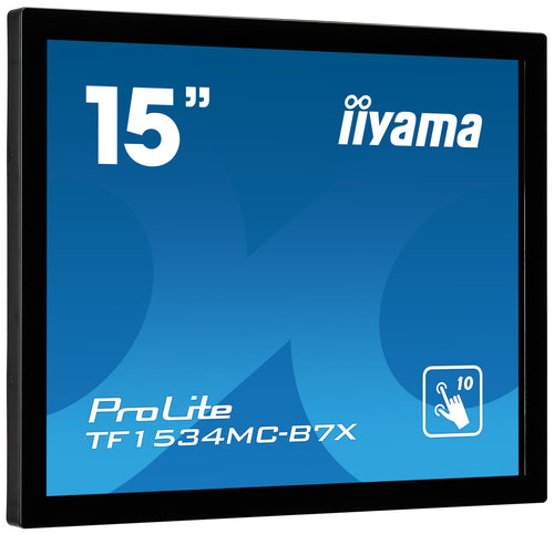 iiyama TF1534MC-B7X Computerbildschirm 38,1 cm (15") 1024 x 768 Pixel XGA LED Touchscreen Multi-Nutzer Schwarz