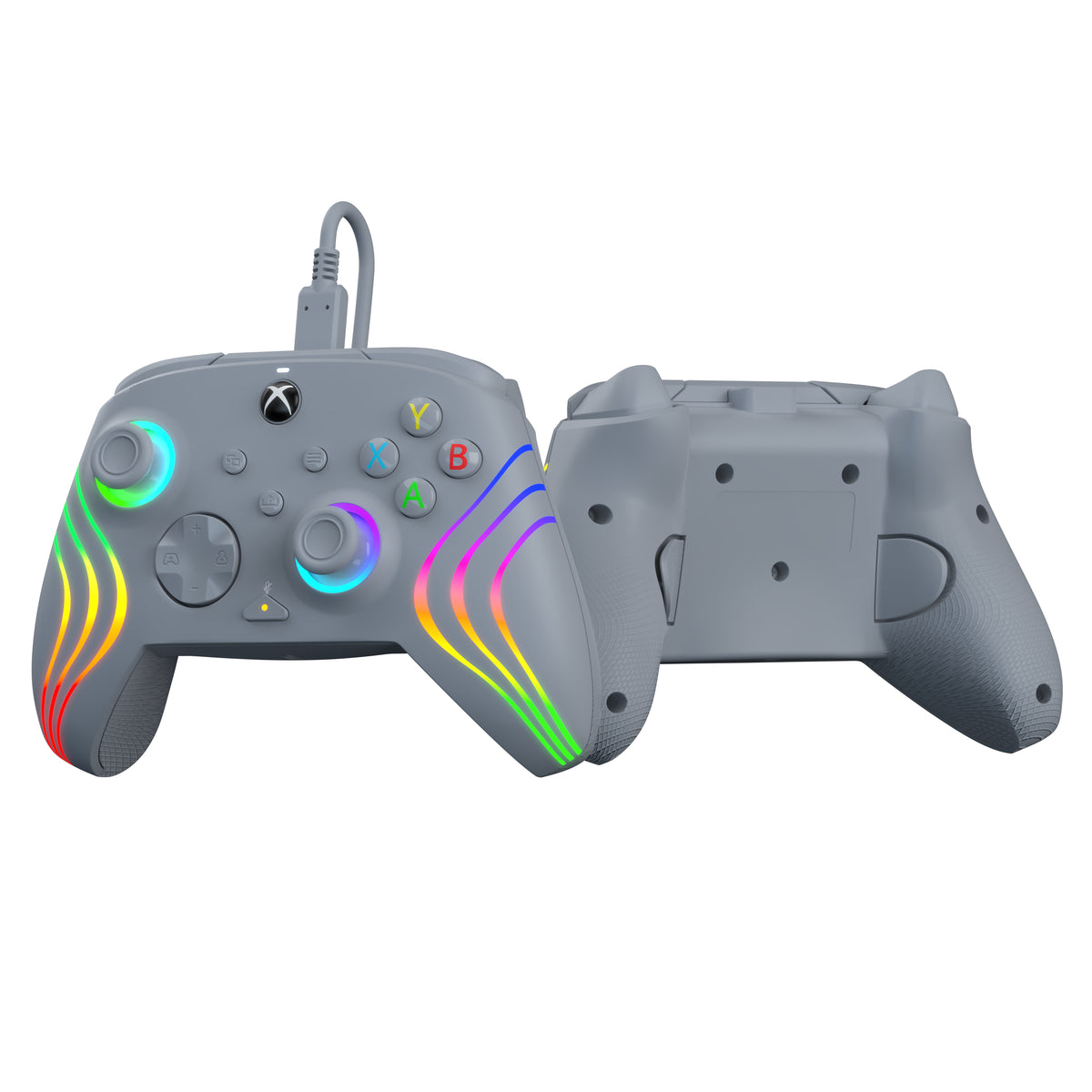 PDP Afterglow Wave Grau USB Gamepad Analog / Digital PC, Xbox One, Xbox Series S, Xbox Series X
