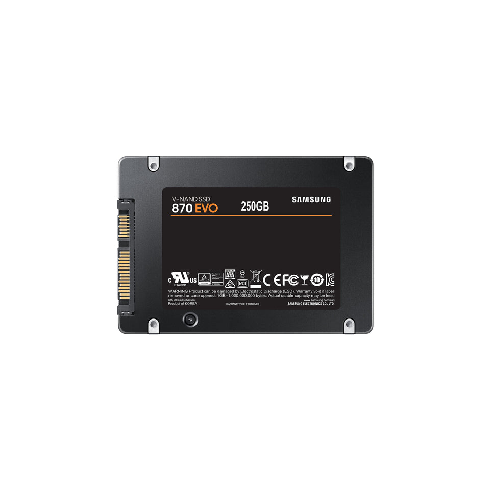 Samsung 870 EVO 250 Go 2,5" Serial ATA III V-NAND MLC