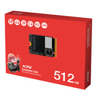 XPG SGAMMIXS55-512G-C Internes Solid State Drive 512 GB M.2 PCI Express 4.0 NVMe 3D NAND