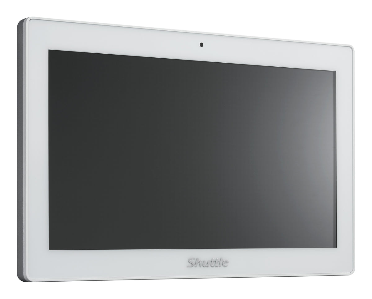 Shuttle All-In-One Medical Panel PC Barebone M15AL01-i5, 15.6" Multi-Touch-Screen, Intel Core i5-1235U, 2xLAN, RS232, POAG, IP65, 2xLAN, IP65, lüfterlos, 24/7 Dauerbetrieb