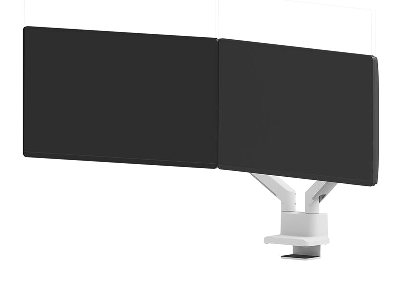 Neomounts DS70-250WH2 Monitorarm 17-32" - Gasfeder - Topfix - 180°-Stopp