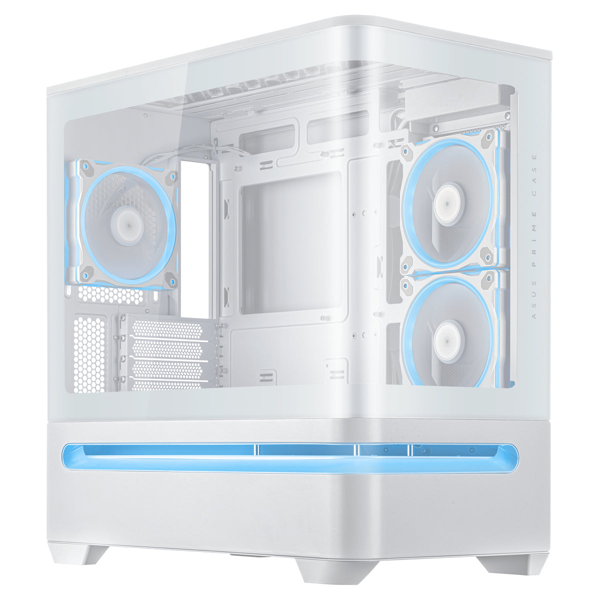 ASUS PRIME AP202 ARGB Midi Tower Weiß