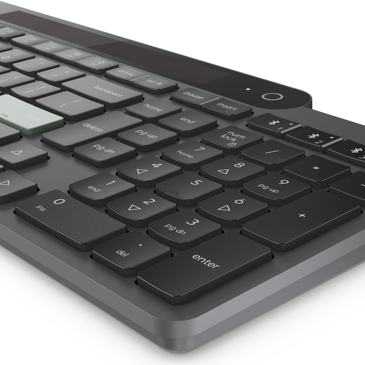 Lenovo 4Y41R69501 Tastatur Heimbüro Bluetooth Französisch, Deutsch Schwarz, Grün