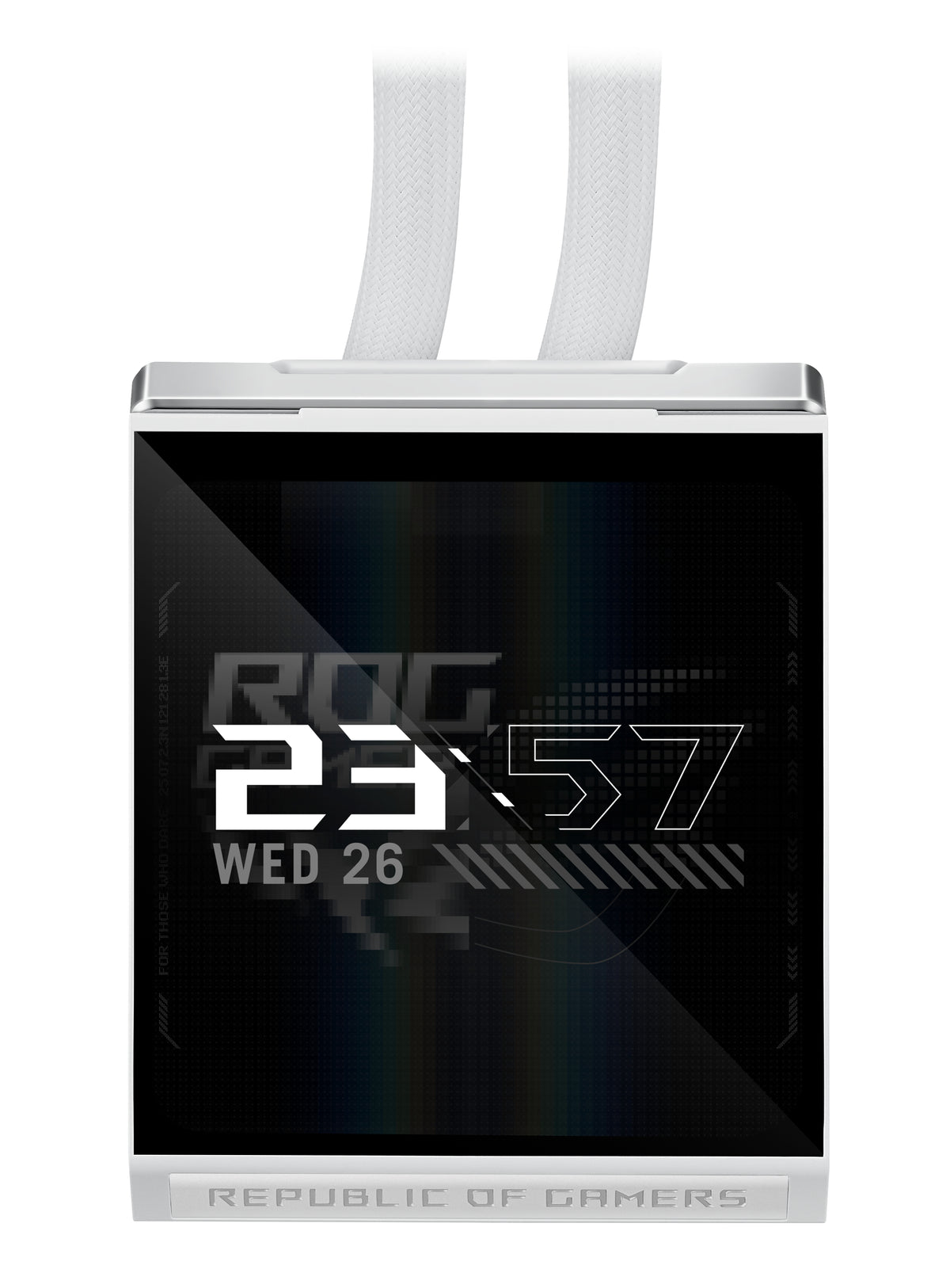 ASUS ROG STRIX SLC IV 360 ARGB LCD WHT Refroidissement liquide de processeur 12 cm Blanc 1 pièce(s)