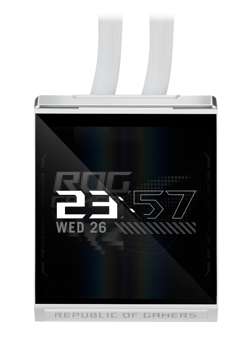 ASUS ROG STRIX SLC IV 360 ARGB LCD WHT Prozessor Flüssigkeitskühlung 12 cm Weiß 1 Stück(e)