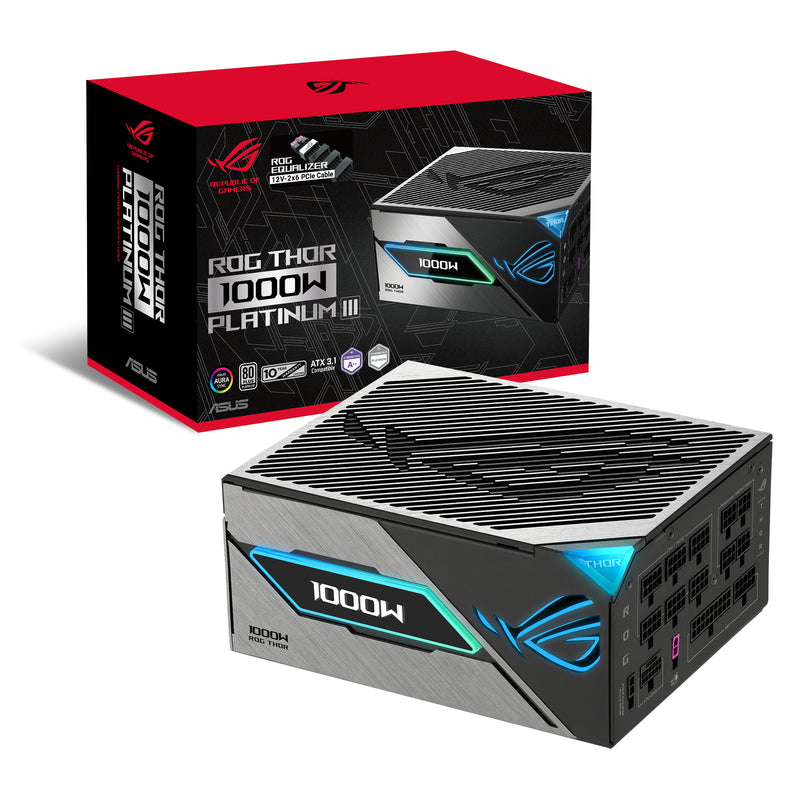 ASUS ROG -THOR-1000P3-GAMING-E Netzteil 1000 W 20+4 pin ATX ATX Schwarz