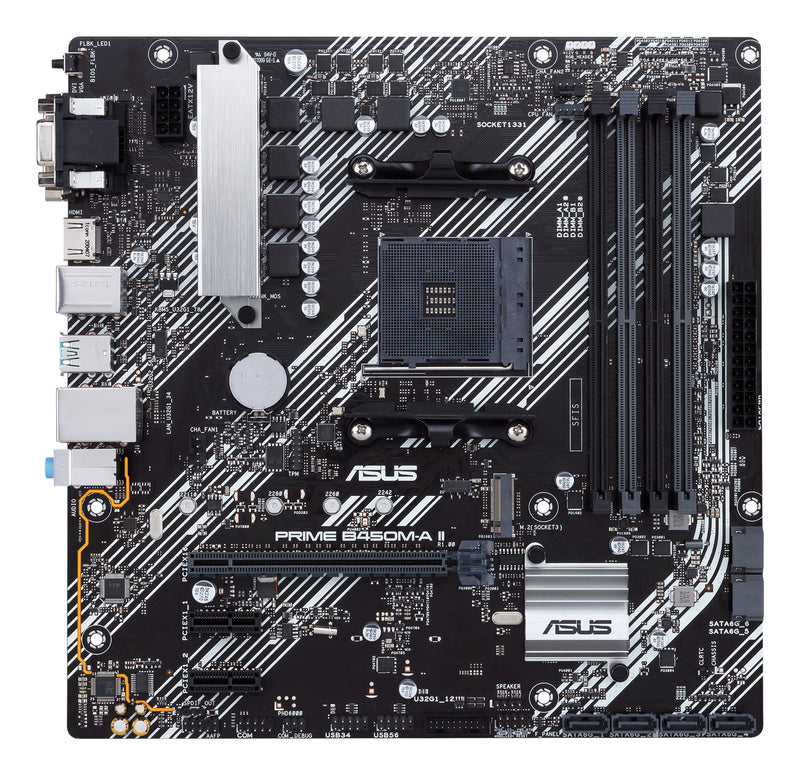 ASUS PRIME B450M-A II AMD B450 Sockel AM4 micro ATX