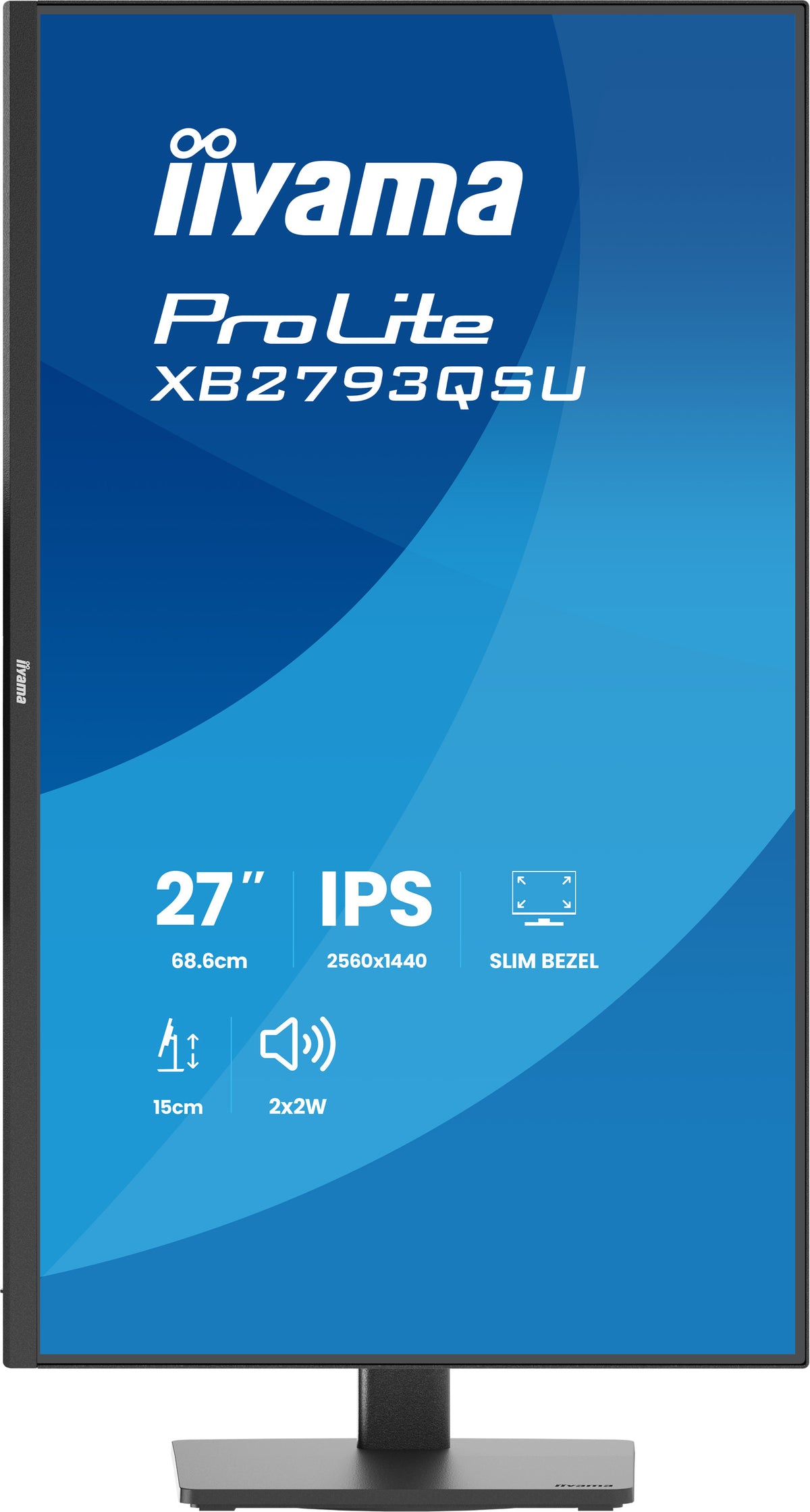 iiyama ProLite XB2793QSU-B1 Computerbildschirm 68,6 cm (27") 2560 x 1440 Pixel Quad HD LED Schwarz