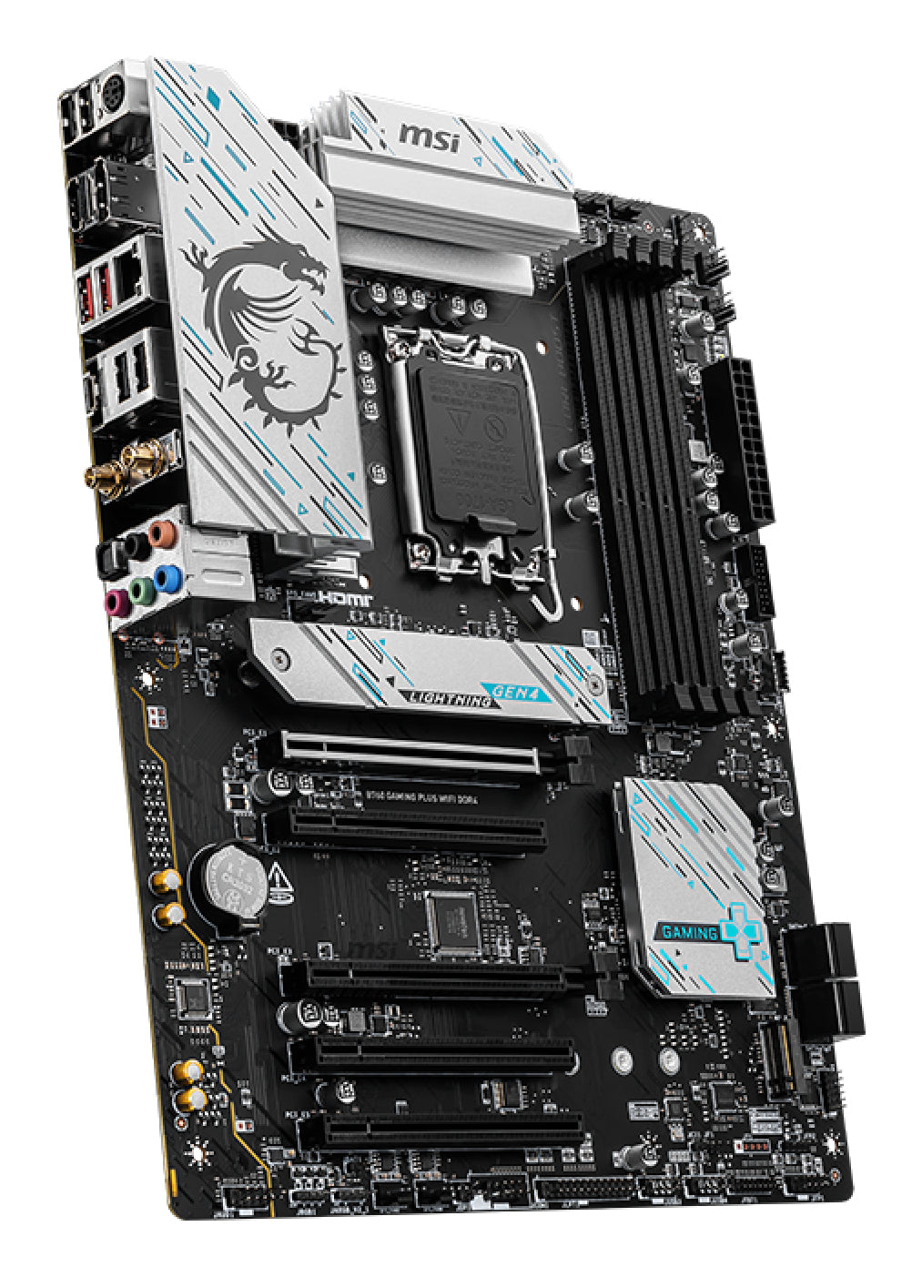 MSI B760 GAMING PLUS WIFI DDR4 Motherboard Intel B760 LGA 1700 ATX