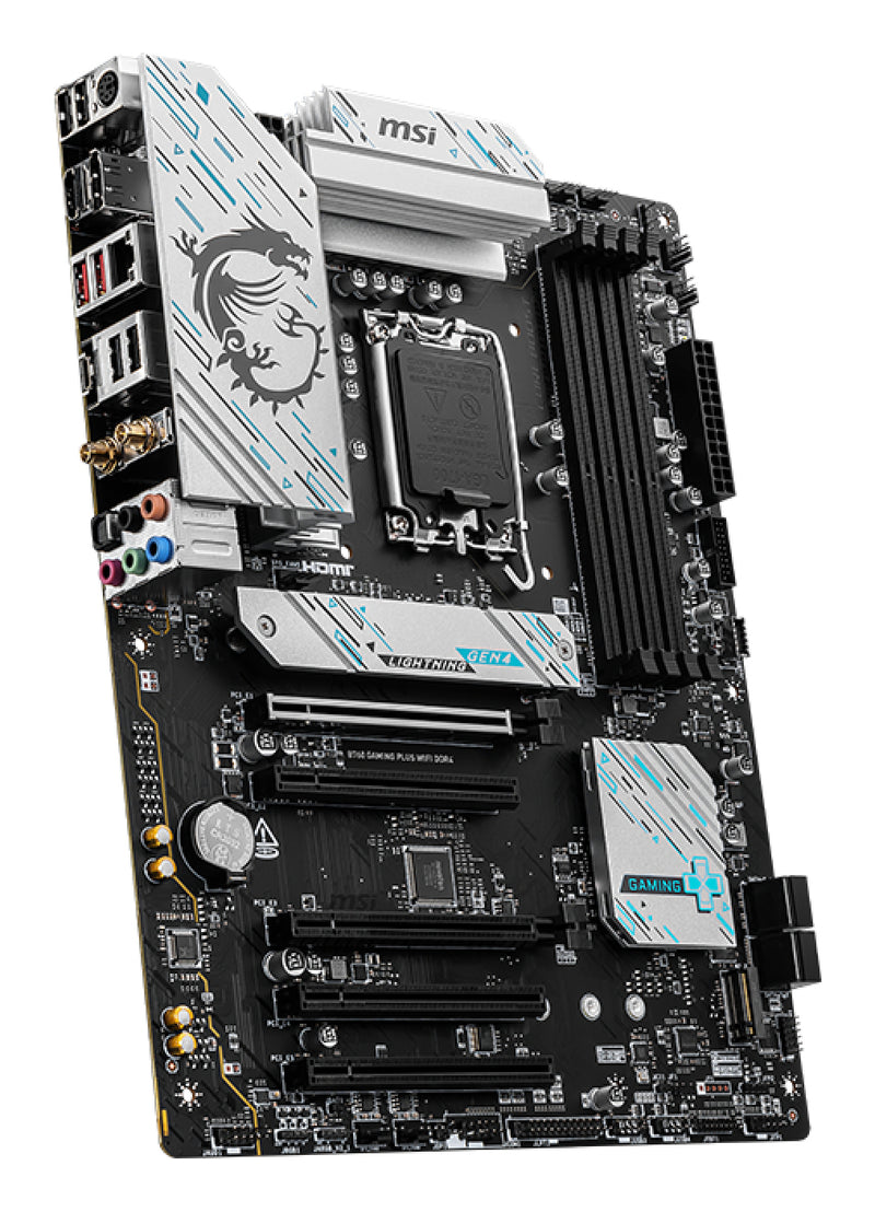 MSI B760 GAMING PLUS WIFI DDR4 Motherboard Intel B760 LGA 1700 ATX