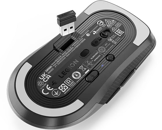 Lenovo M600s Maus Gaming Beidhändig RF Wireless + Bluetooth + USB Type-C Optisch 19000 DPI