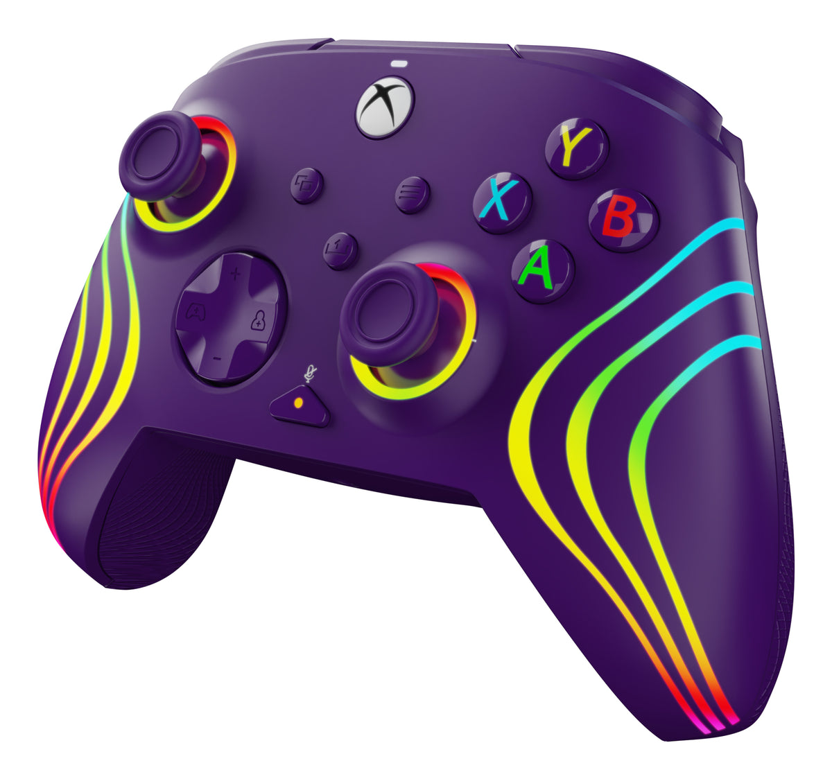 PDP Afterglow Wave Violett USB Gamepad Analog / Digital PC, Xbox Series S, Xbox Series X