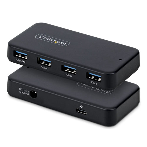 StarTech STARTECH.COM 4-Port USB-A Hub 5Gbps Eigenstromversorgung 2-in-1 USB-C Hostkabel 1x BC 1.2