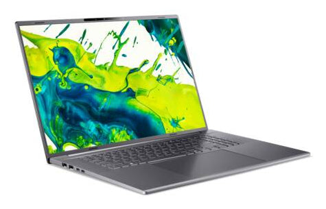 Ordinateur portable Acer Aspire 18 AI NX.JZEEG.006 Copilot+ PC Intel Core Ultra 5 325 45,7 cm (18") WUXGA 16 Go LPDDR5x-SDRAM 512 Go SSD Wi-Fi 7 (802.11be) Windows 11 Home Gris QWERTY Allemand