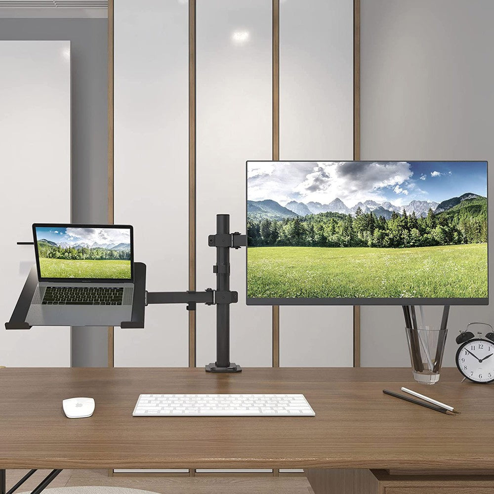 Techly ICA-LCD 174NB Flachbildschirm-Tischhalterung 81,3 cm (32") Tisch/Bank Schwarz
