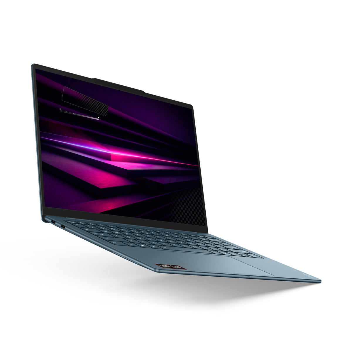 Lenovo Yoga Slim 7 14AGP11 Copilot+ PC AMD Ryzen AI 5 430 Laptop 35,6 cm (14") WUXGA 16 GB 512 GB SSD Wi-Fi 7 (802.11be) Windows 11 Home Deutsch Türkis