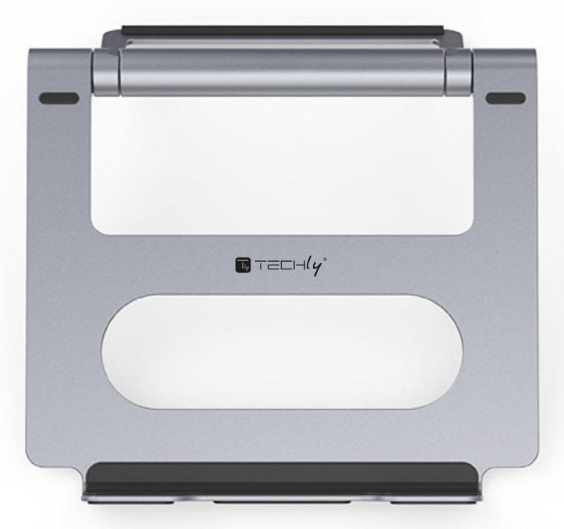Techly ICA-NTB-DOCK91 Kabelgebunden USB 3.2 Gen 1 (3.1 Gen 1) Type-C Silber