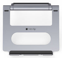 Techly ICA-NTB-DOCK91 Kabelgebunden USB 3.2 Gen 1 (3.1 Gen 1) Type-C Silber