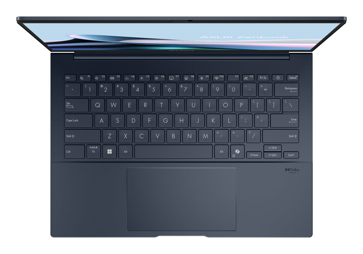 ASUS Zenbook 14 OLED UX3405CA-QL205W Intel Core Ultra 9 285H Laptop 35,6 cm (14") Touchscreen WUXGA 32 GB LPDDR5x-SDRAM 1 TB SSD Wi-Fi 7 (802.11be) Windows 11 Home Deutsch Blau