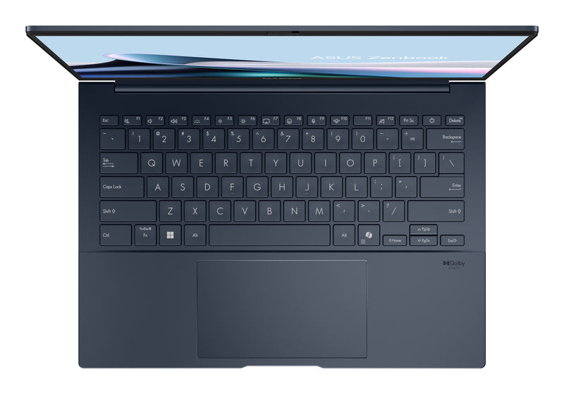 ASUS Zenbook 14 OLED UX3405CA-QL205W Intel Core Ultra 9 285H Laptop 35,6 cm (14") Touchscreen WUXGA 32 GB LPDDR5x-SDRAM 1 TB SSD Wi-Fi 7 (802.11be) Windows 11 Home Deutsch Blau