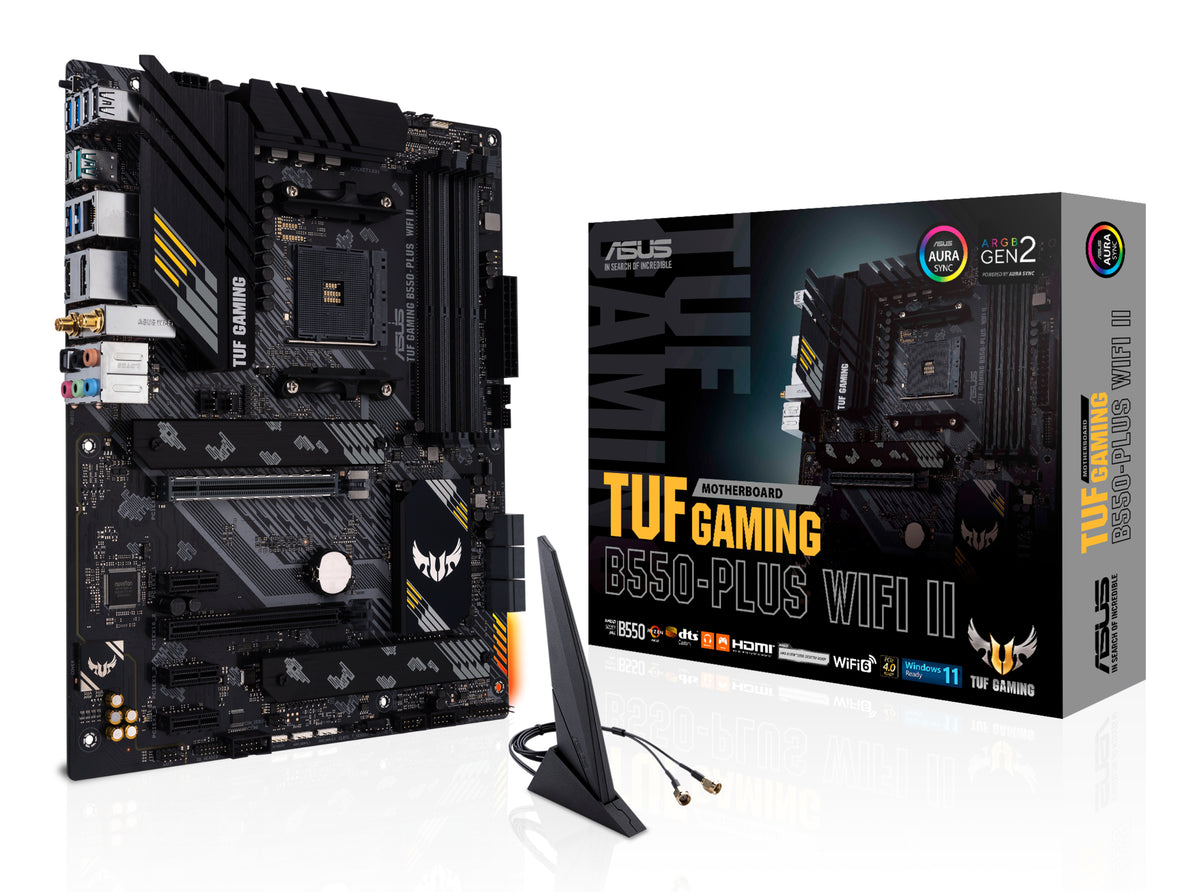 ASUS TUF GAMING B550-PLUS WIFI II AMD B550 Sockel AM4 ATX
