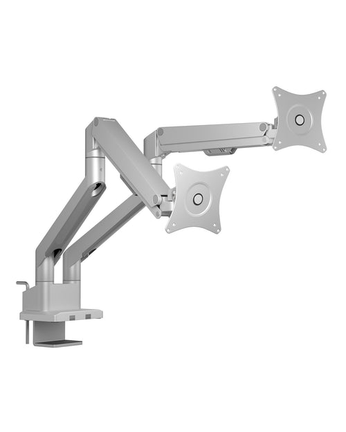ICY BOX IB-MS524-T, Monitorständer mit Tischhalterung für zwei Monitore bis zu 32" (81 cm)